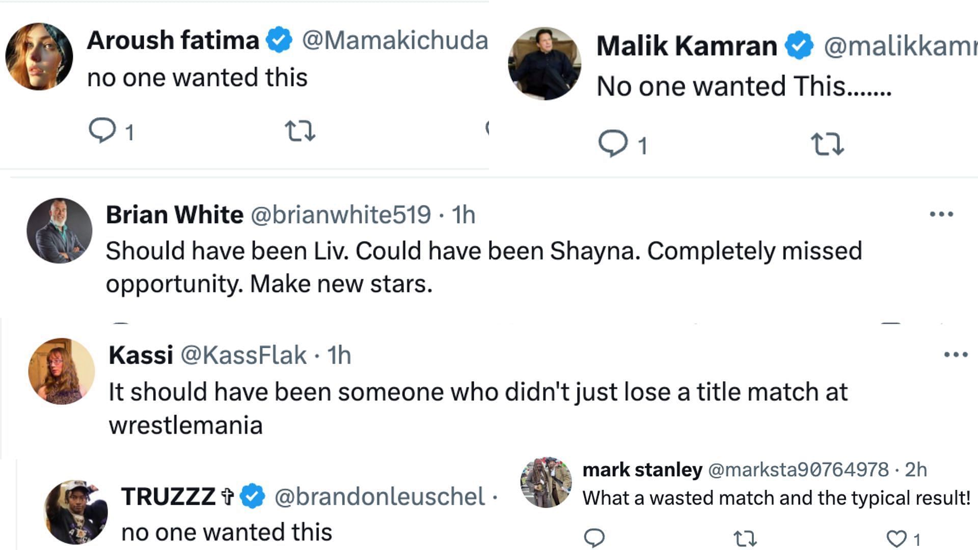Fans are unhappy with Lynch's title win.